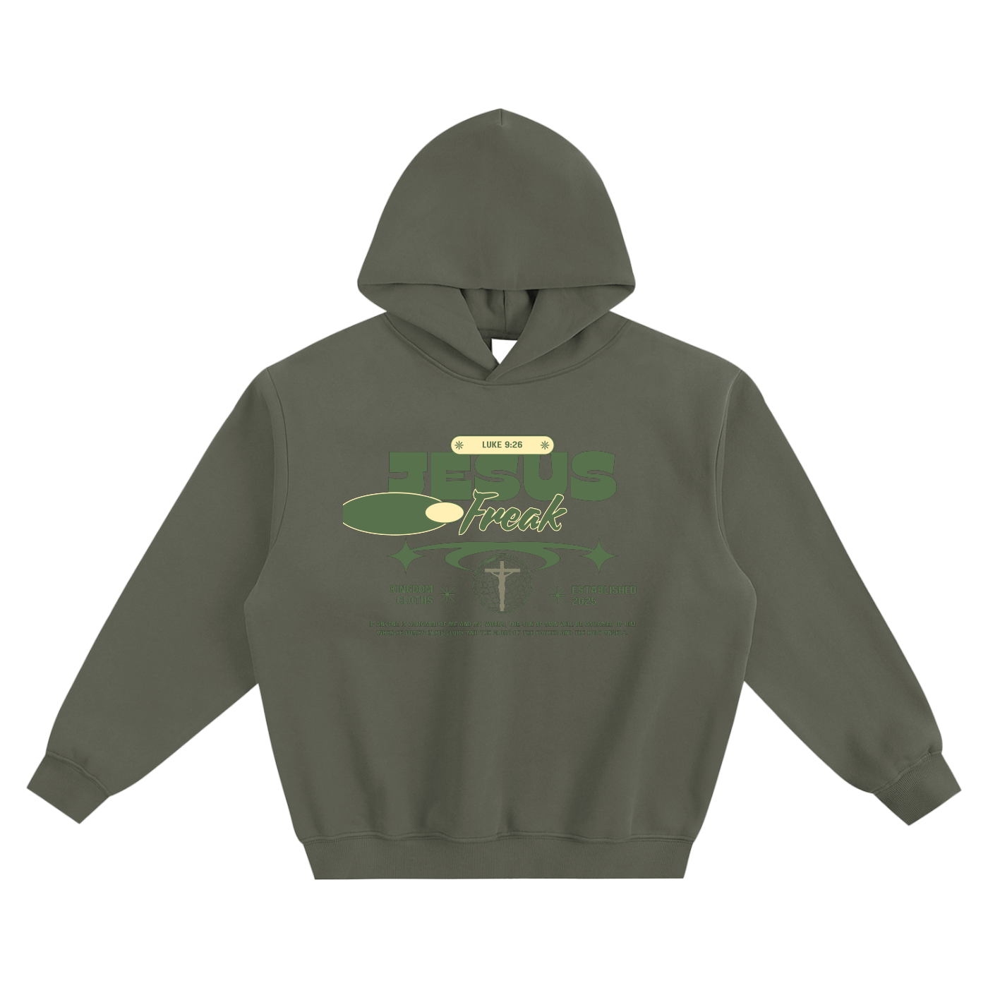 Fleeced Boxy Hoodie