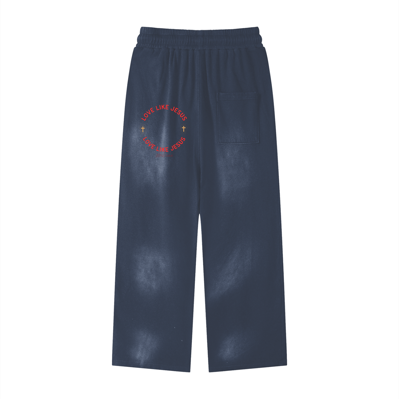 Sunfade Loose Fit Cotton "TRUTH" Sweatpants