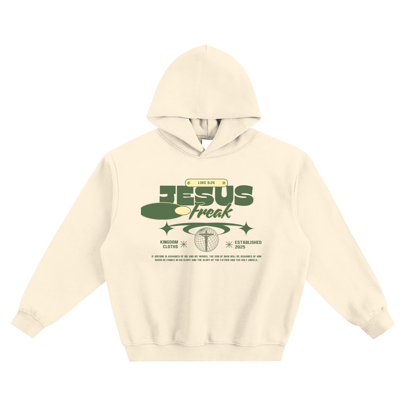 Fleeced Boxy Hoodie