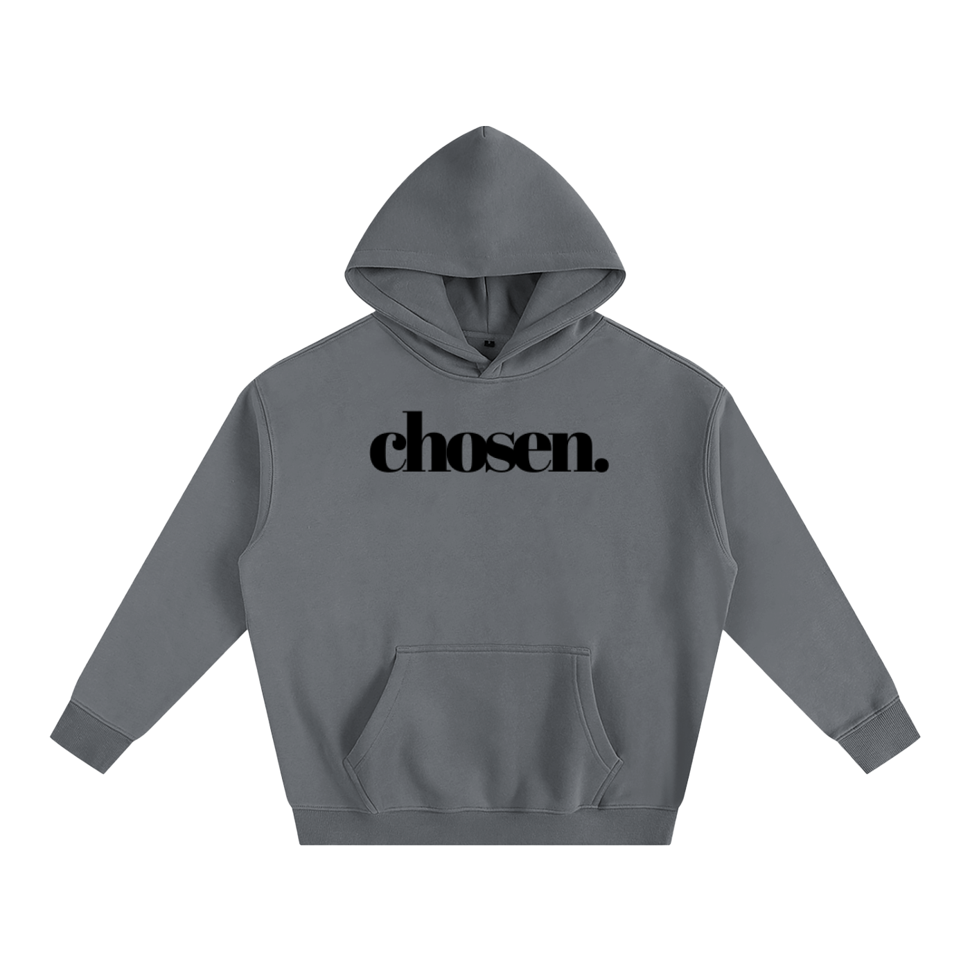 Oversize Fleeced "CHOSEN" Hoodie