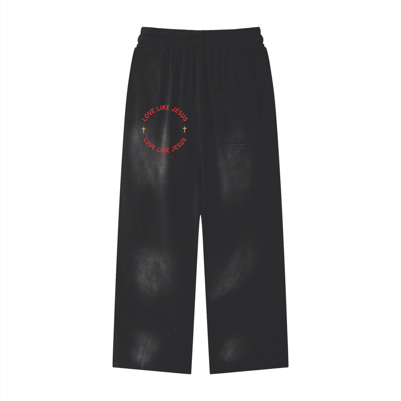 Sunfade Loose Fit Cotton "TRUTH" Sweatpants