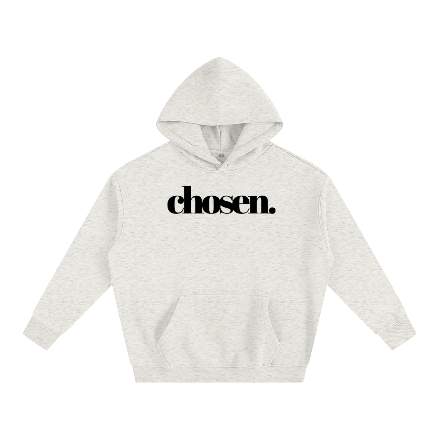 Oversize Fleeced "CHOSEN" Hoodie