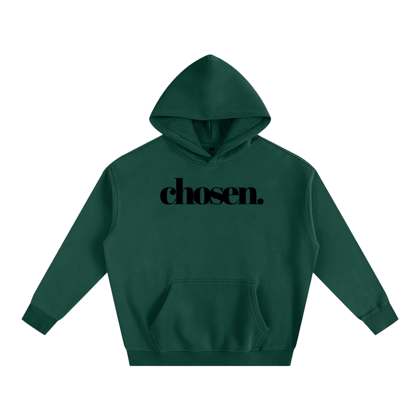 Oversize Fleeced "CHOSEN" Hoodie