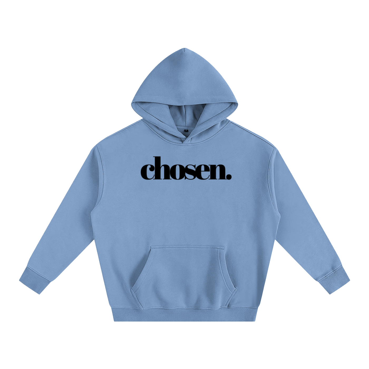 Oversize Fleeced "CHOSEN" Hoodie